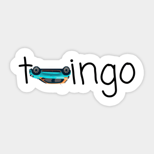 dark twingo Sticker